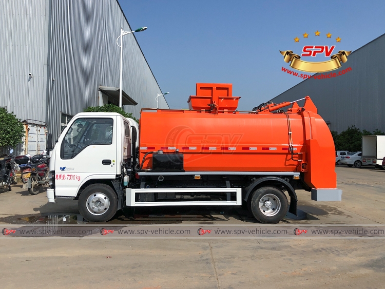 5,000 Litres Food Waste Garbage Truck ISUZU - LS 5,000 Litres Food Waste Garbage Truck ISUZU - LS
